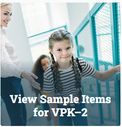  Sample test items K-2